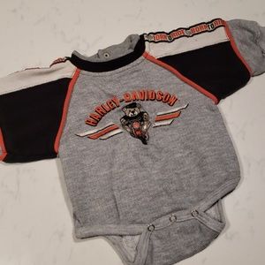 Harley Davidson onesie